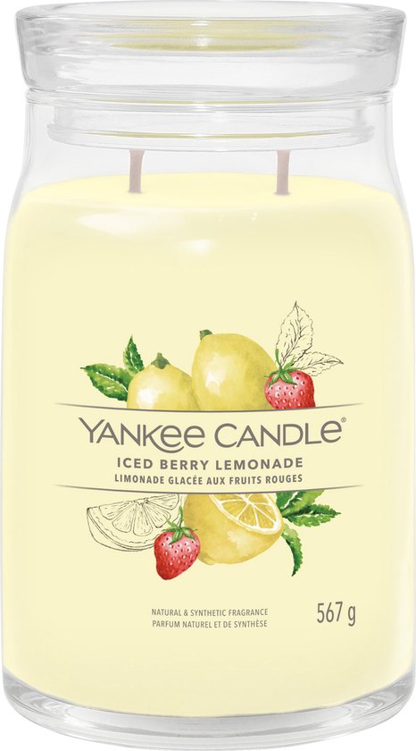 466x840-106 Yankee Candle - Iced Berry Lemonade Signature Large Jar - Image 1