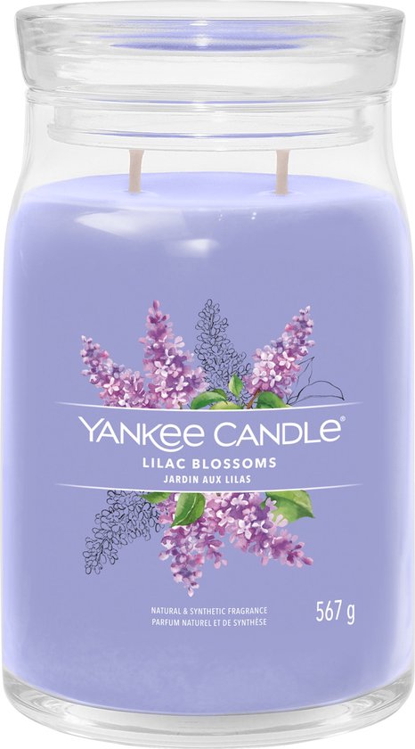 466x840-114 Yankee Candle - Lilac Blossoms Signature Large Jar - Image 1