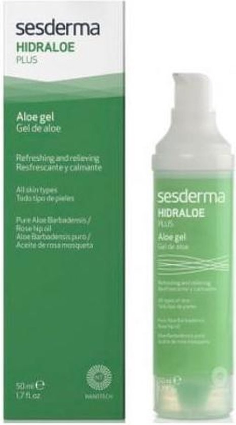 466x840-14 Sesderma Hidraloe Plus Aloe Gel 15ml Of Gel - Image 1