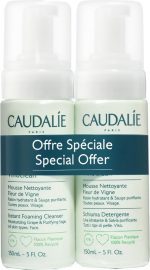 Caudalie Vinoclean Duo Instant Foaming Cleanser 2x150ml