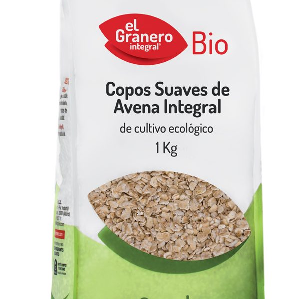 Granero Copos Avena Suaves Integral Bio 1 Kg
