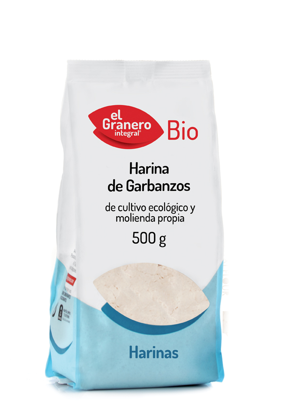 469449_898171e03d2ef40d407e92be6271b4d9 Granero Harina Garbanzo Bio 500g - Image 1