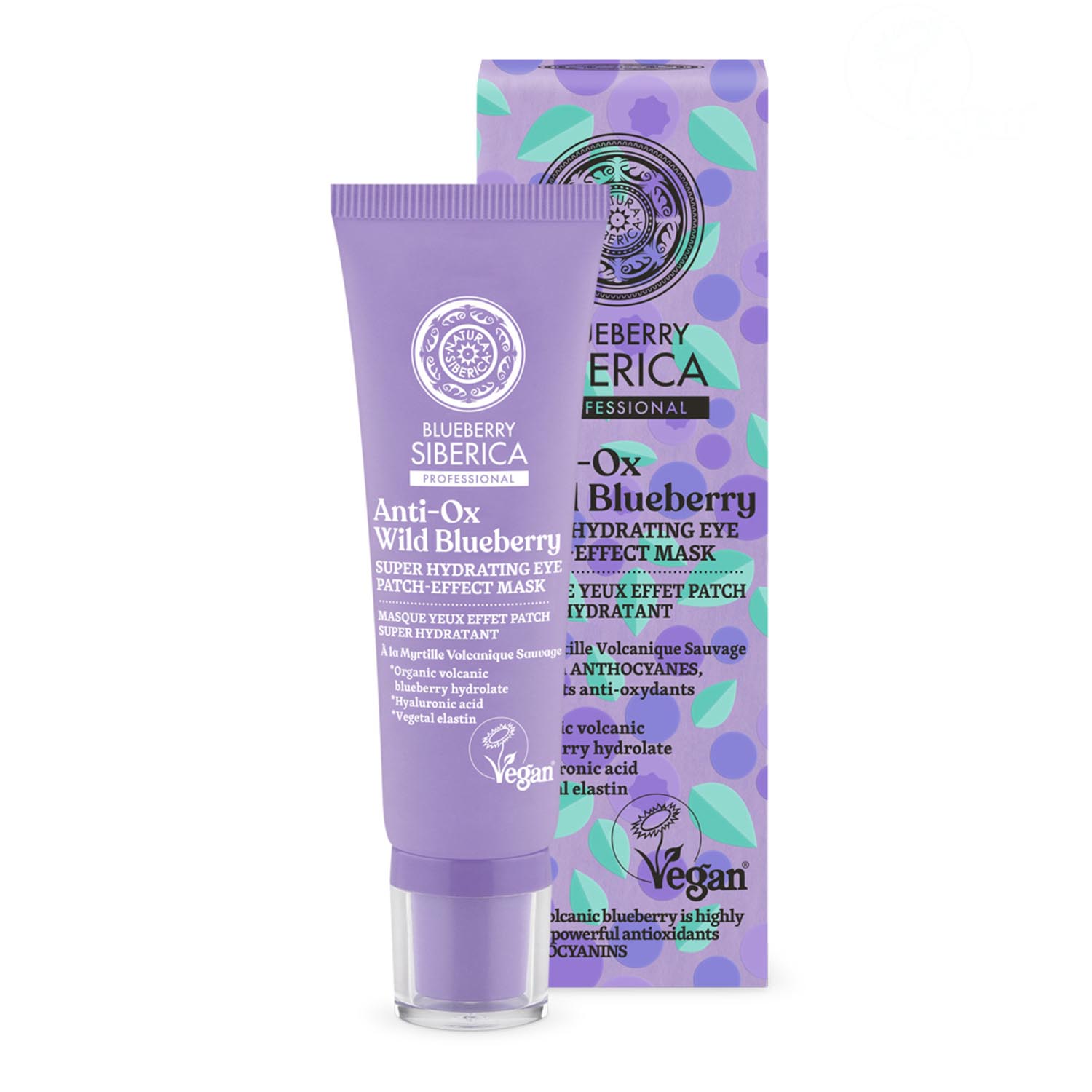 4743318148113 Natura Siberica Blueberry Anti-Ox Mascara De Ojos Wild Blueberry 30ml - Image 1