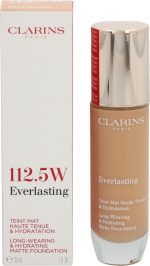 Clarins Everlasting Long-wearing & Hydrating Matte Foundation 112.5w 30 Ml - Image 3