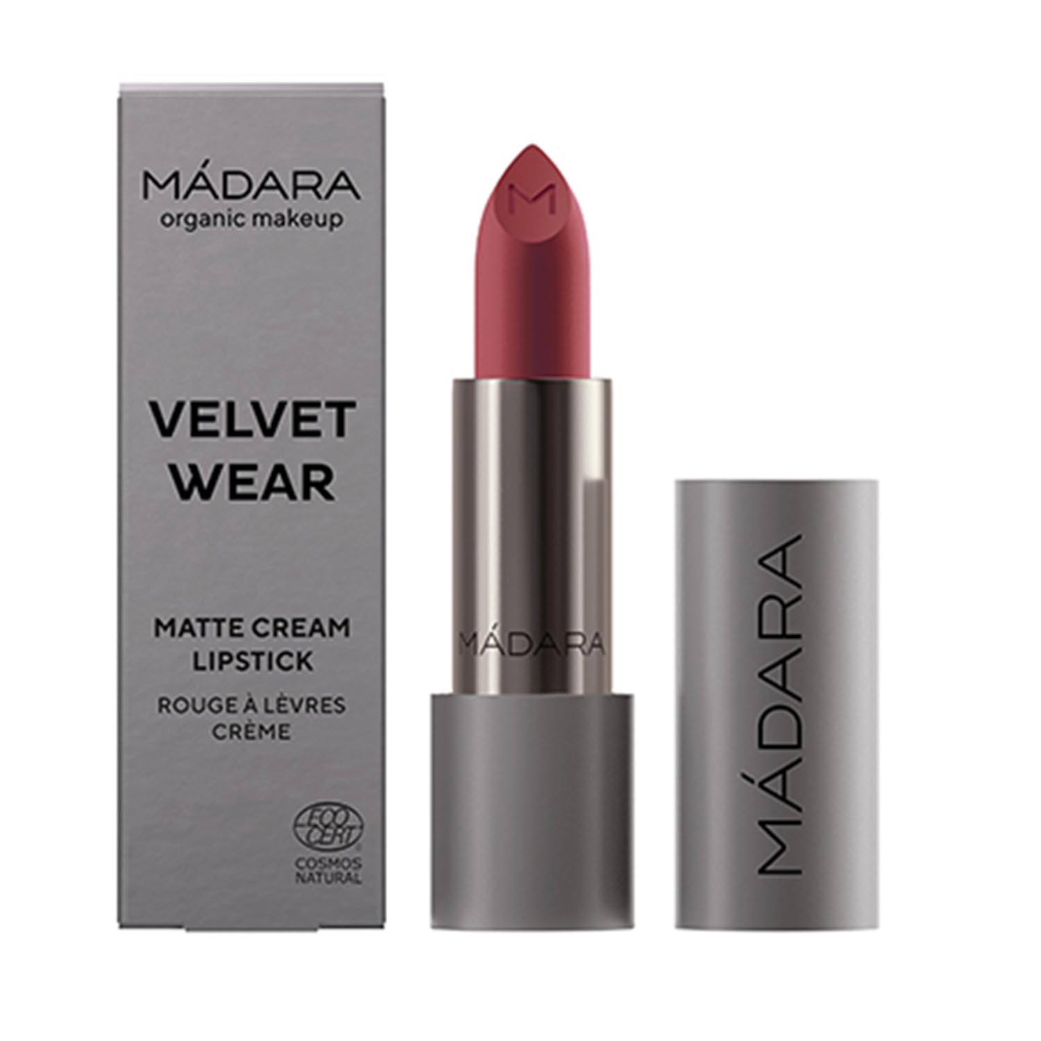 4752223001147 Mádara Madara Velvet Wear Matte Cream Barra De Labios 504 Dominance 1un - Image 1