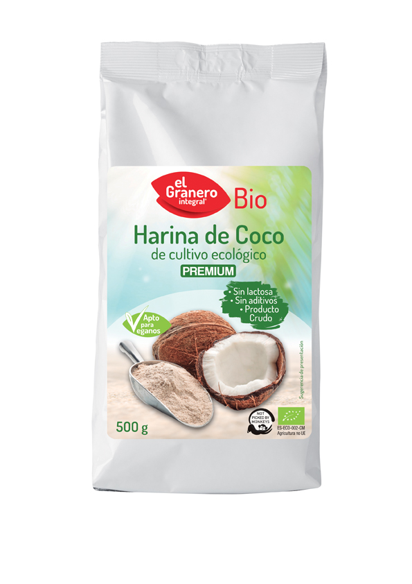 475465_ccea985933ba75d07918e3202944161a Granero Harina De Coco Bio 500g - Image 1