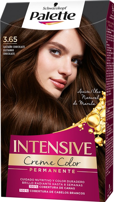 476x840-54 Permanente Kleur Palette Schwarzkopf 1697494 Bruin N 3,65 - Image 1
