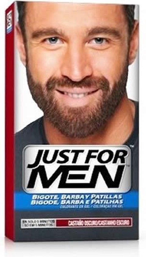 479x840-34 Just For Men Mostache And Beard Dark Brown 28.4g - Image 1