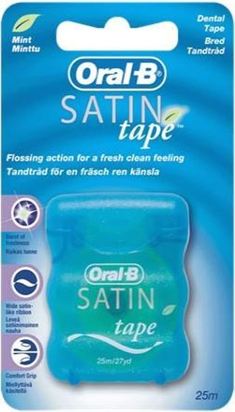 480x840-102 Satin Floss Mint - Dental Floss With Mint Flavor 25 M 1.0ks - Image 1