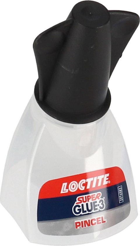 480x840-41 Loctite Lijm Super Glue-3 Pincel 5 Gram 8 X 4 Cm Transparant - Image 1