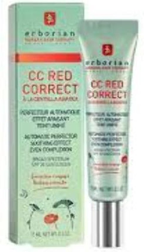 481x840 Erborian CC Cream Red Correct 15ml - Image 1