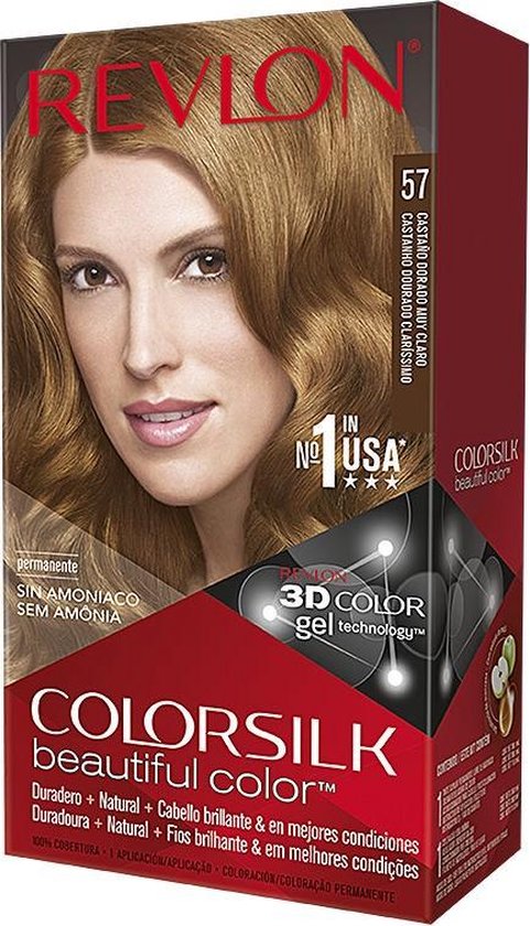 481x840-79 Revlon Colorsilk Ammonia Free 57 Lightest Golden Brown - Image 1