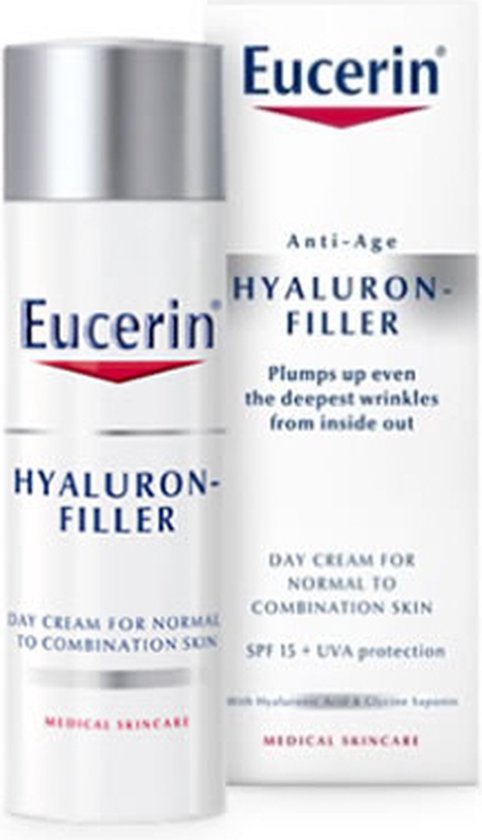 482x840-48 Eucerin Hyaluron Filler Day Cream Normal To Combination Skin 50ml - Image 1