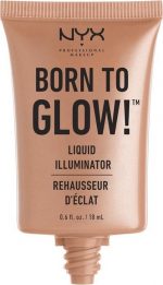 NYX Professional Makeup Born To Glow Liquid Illuminator - Gleam - Vloeibare Highlighter - 18 ml - Image 2