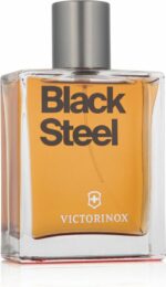 Herenparfum Victorinox EDT Black Steel 100 ml - Image 2