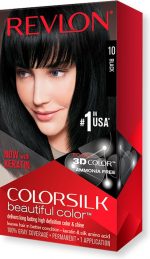 Revlon Colorsilk Beautiful Color 10 Black Hair Coloring - Image 2