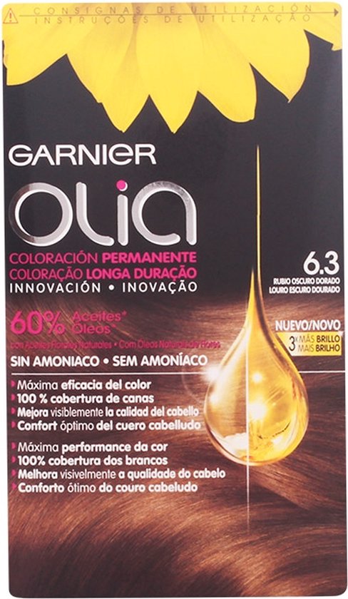 488x840-20 Olia Permanent Color By Garnier #6.3-rubio-oscuro-dorado-4-pcs - Image 1