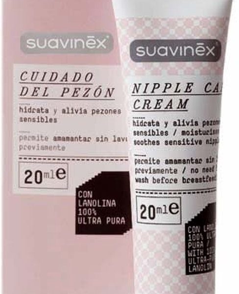 Suavinex Crema Cuidado Del Pezón 20 Ml
