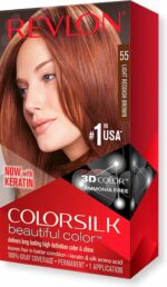 Haarkleur Zonder Ammoniak Colorsilk Revlon Licht kastanjebruin - Image 4