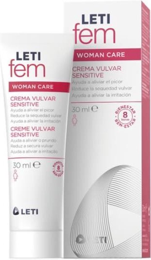 489x840-35 Letifem Womn Care Vulvar Cream Sensitive 30ml - Image 1