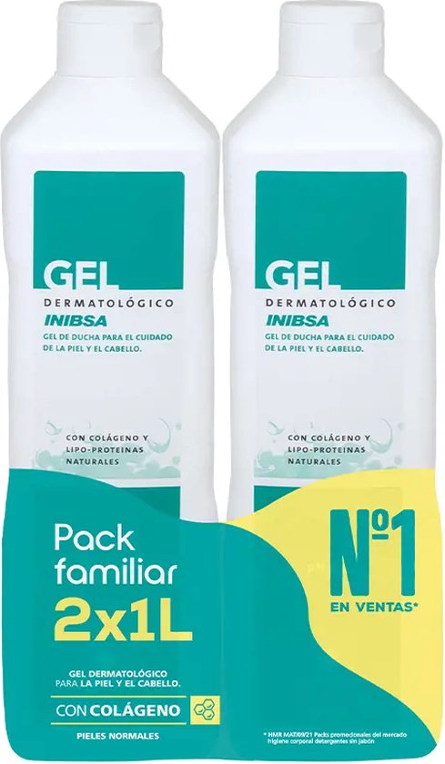 489x840-49 Inibsa Dermatological Gel Set 3 Pieces - Image 1