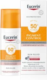 Eucerin Sun Protection Fluid Pigment Control SPF50 - Zonnebrand - 50 ml - Image 2