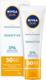 Gezichtszonnecrème Sensitive Nivea (50 ml) (Uniseks) (50 ml) - Image 3