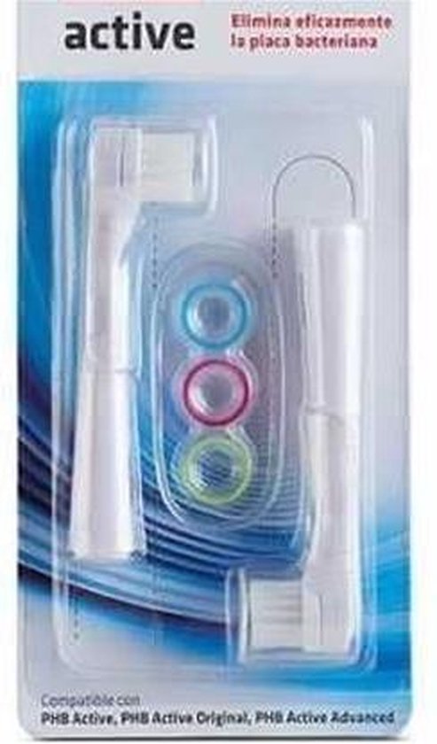 493x840-23 Phb Active Adult Electric Tootbrush Head Refill X2 - Image 1