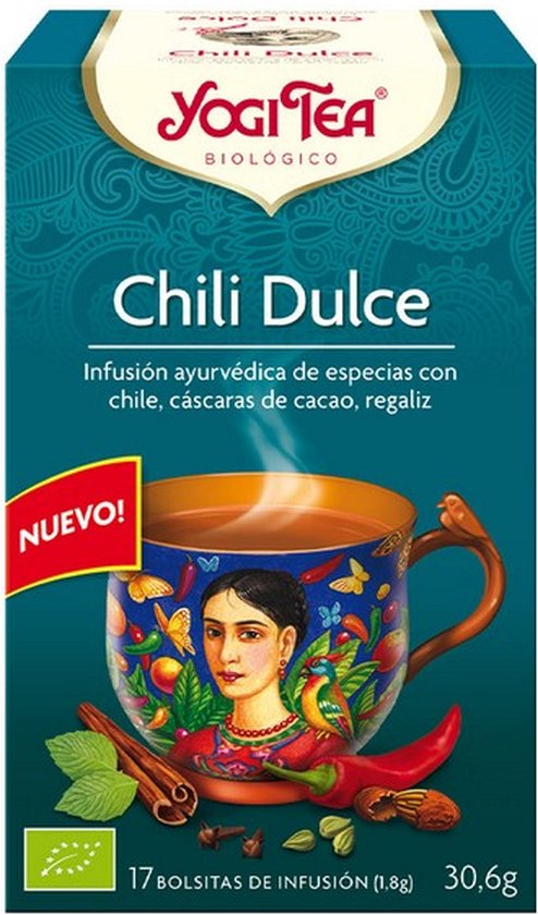 494x840-5 Yogi Tea Chili Dulce Infusión 17 X 1,8 G - Image 1