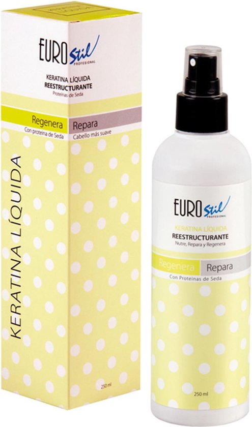 495x840-25 Styling Crème Eurostil LIQUIDA Keratine Vloeistof Geparfumeerd 250 ml (250 ml) - Image 1