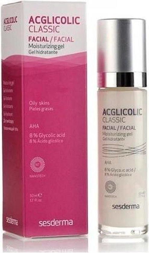 495x840-8 Sesderma Acglicolic Classic Moisturising Gel 50ml - Image 1