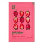 Strawberry Pure Essence Mask Sheet - Refreshing linen mask with strawberry extracts 20ml
