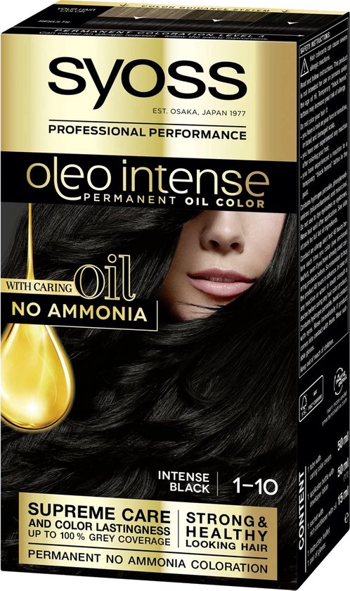 498x840-61 Permanente Kleur Syoss Zwart N 1,10 - Image 1