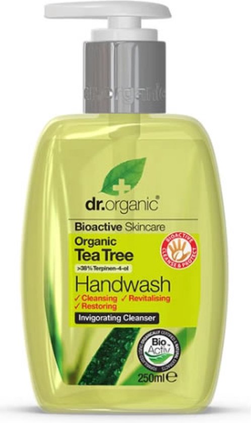 498x840-97 Handzeep Tea Tree Dr.Organic (250 ml) - Image 1