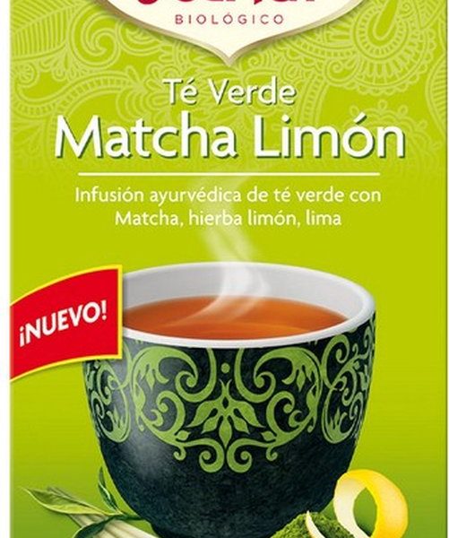 Yogi Tea Té Verde Matcha Limón Infusión 17 X 1,8 G