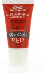 Niet-permanente kleur Hairgum Fix Color Rood Styling Gel (30 ml) - Image 2