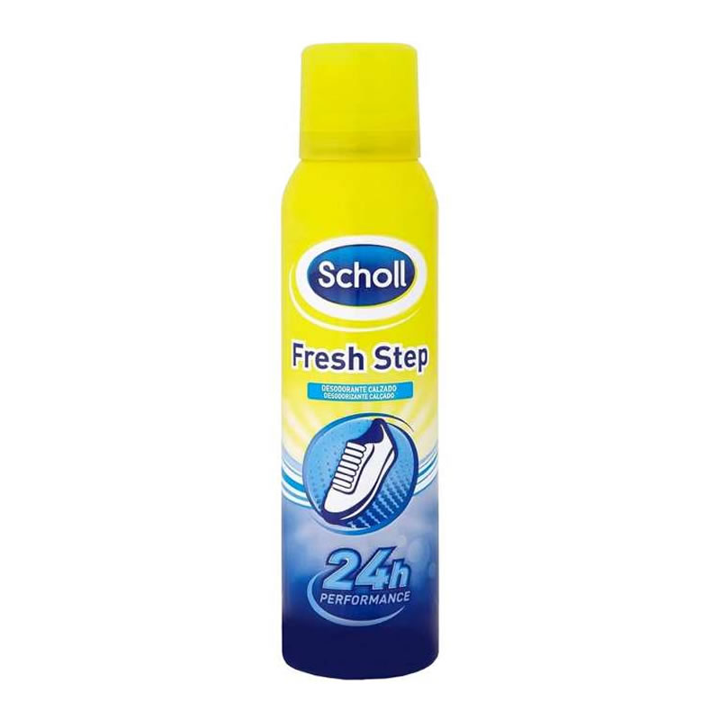 5038483236291_1 Scholl Fresh Step Footwear Deodorant 150ml - Image 1