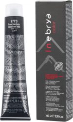 Permanent Dye Inebrya Nº 7/73 Blonde Brown Golden 100 ml - Image 2