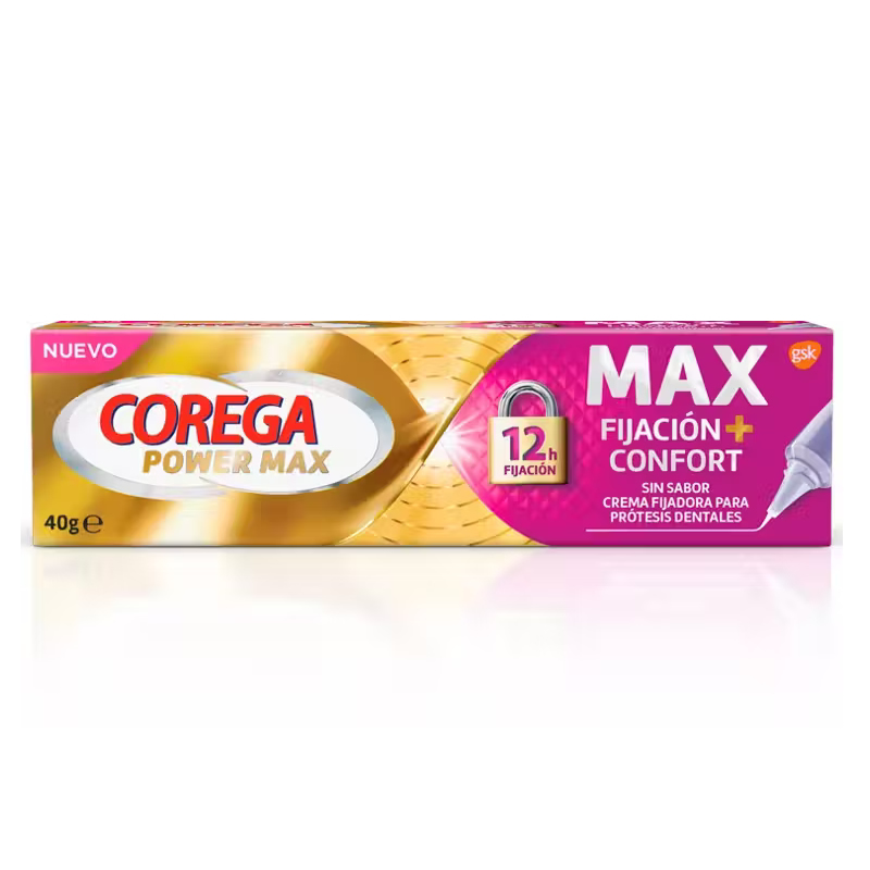 5054563123237 Corega Max Hold + Comfort Flavourless 40g - Image 1