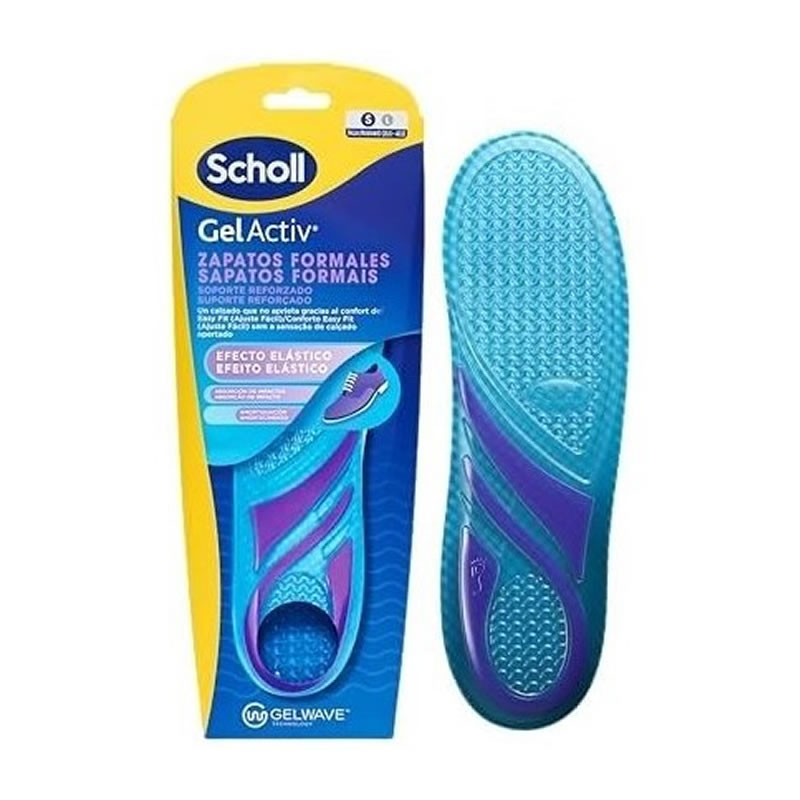 5056585802619 Scholl Gelactiv Formal Shoe Insoles Size S (35.5 - 40.5) 1 Pair - Image 1