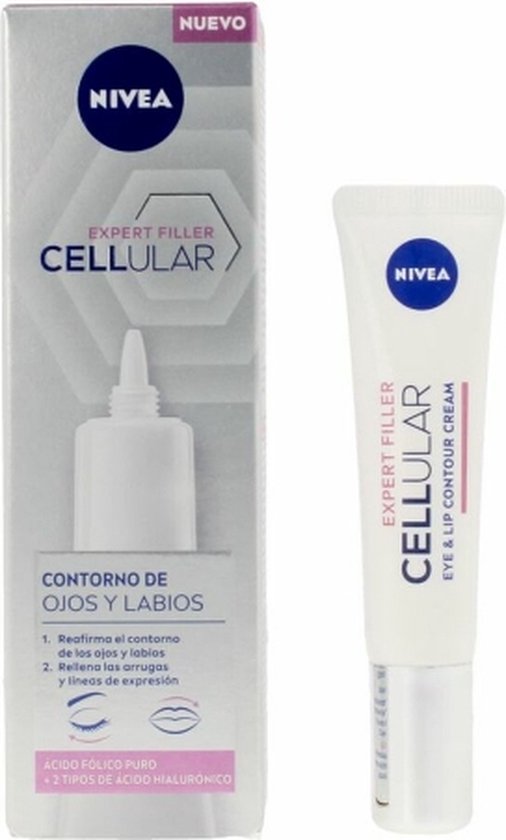506x840-189 Nivea Cellular Filler Contorno Ojos y Rellenador Labios 15ml - Image 1