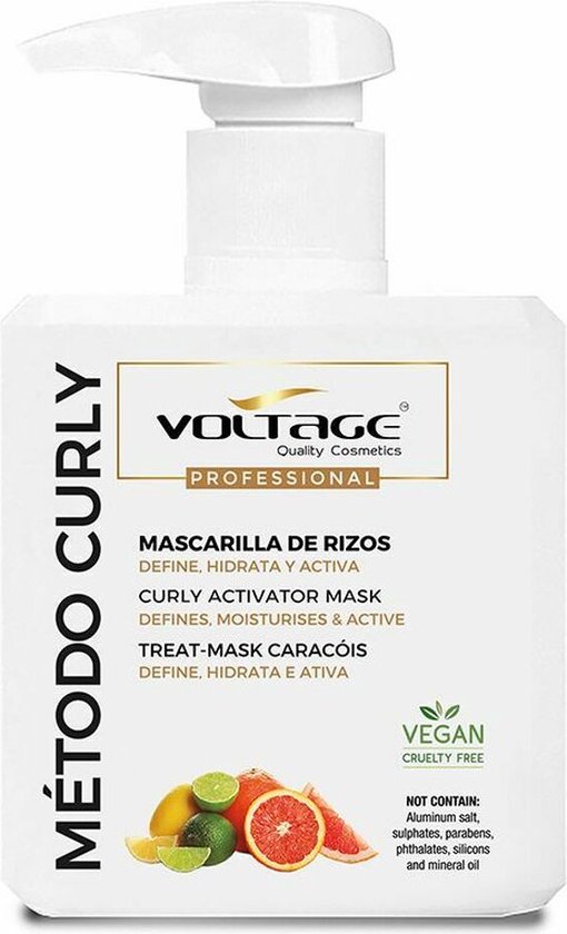 510x840-23 Haarmasker Voltage Curly Afgetekende en gedefinieerde krullen (500 ml) - Image 1