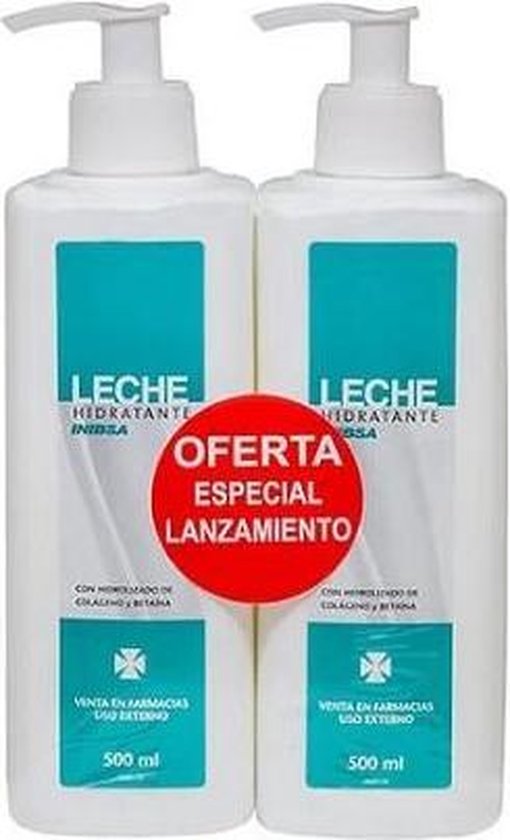 510x840-40 Inibsa Leche Hidratante Dermatológico 2 X 500 Ml - Image 1