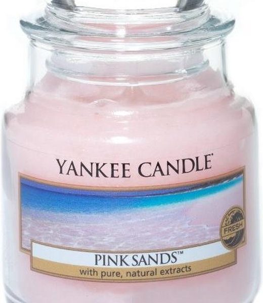 Yankee Candle Geurkaars Small Pink Sands - 9 cm / ø 6 cm