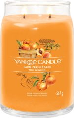 Yankee Candle - Farm Fresh Peach Signature Large Jar - Image 4
