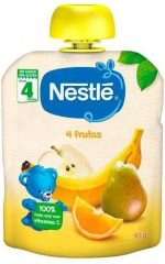 Nestle 3x Nestlé Puree 4 Fruits 90g