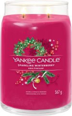 Yankee Candle Sparkling Winterberry Signature Large Jar - Image 2