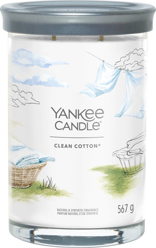 528x840-105 Yankee Candle - Clean Cotton Signature Large Tumbler - Image 1
