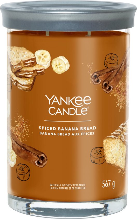 528x840-111 Yankee Candle - Spiced Banana Bread Signature Large Tumbler - Image 1