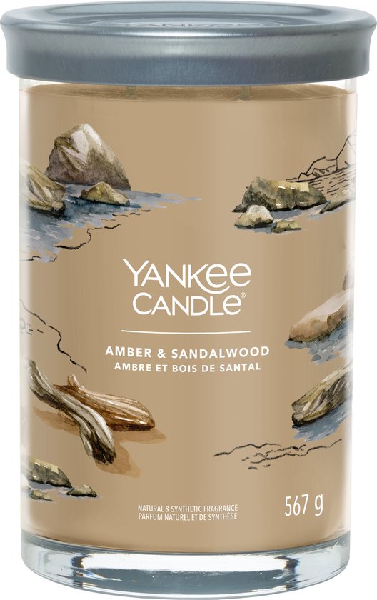 528x840-98 Yankee Candle - Amber & Sandalwood Signature Large Tumbler - Image 1